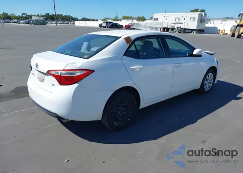 2015 Toyota Corolla Le из США, поврежденный, VIN 2T1BURHE7FC360902
